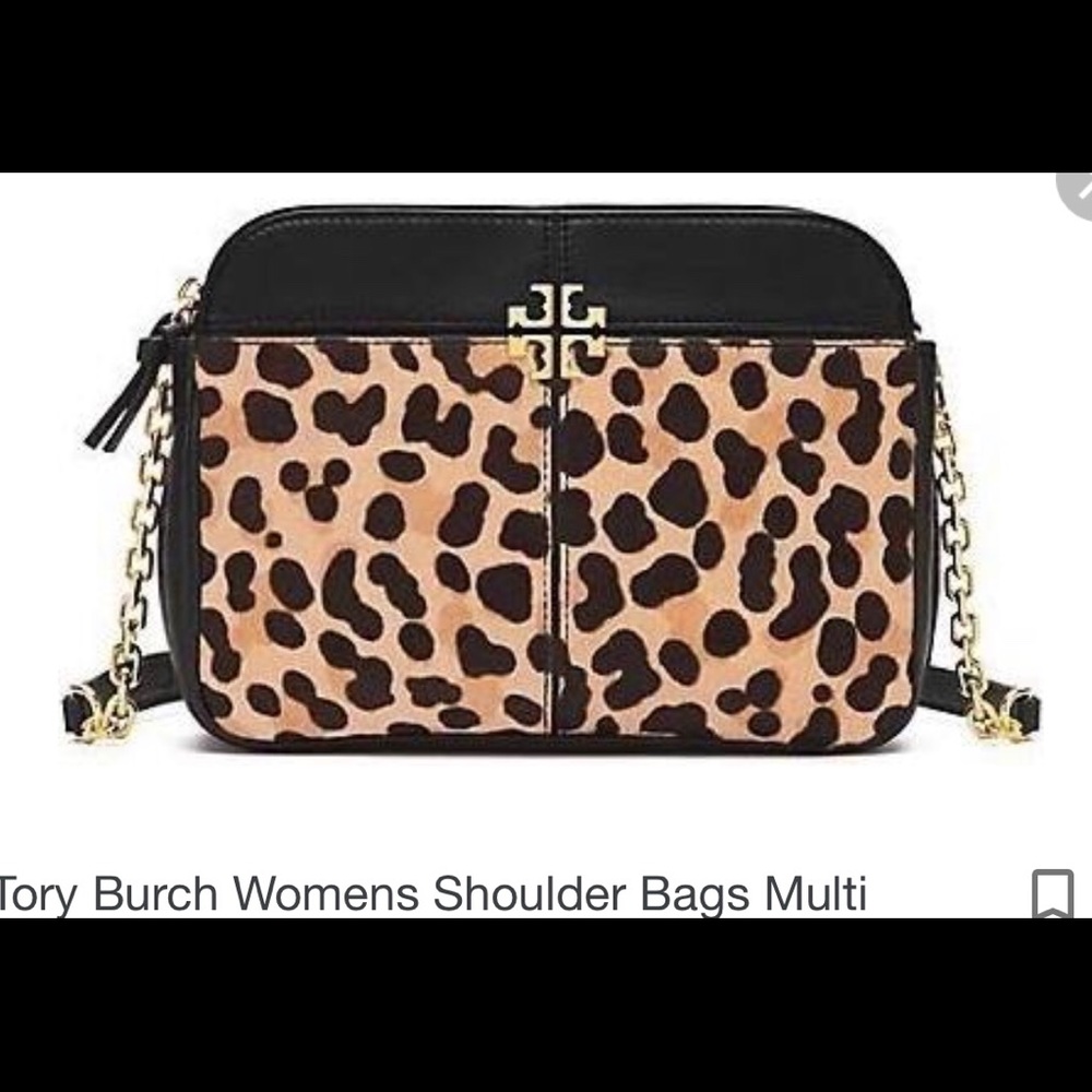 Tory Burch cheetah crossbody